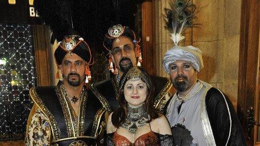 Beim Life Ball im Rathaus