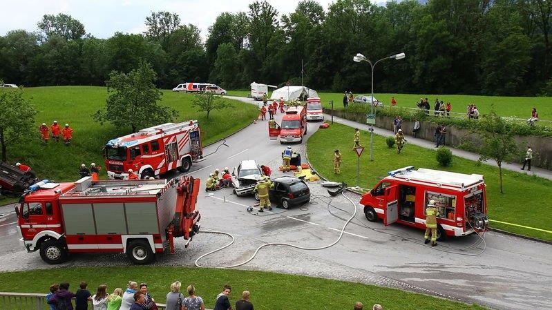 Großübung in Elsbethen