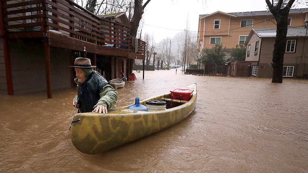 Kalifornien Unwetter