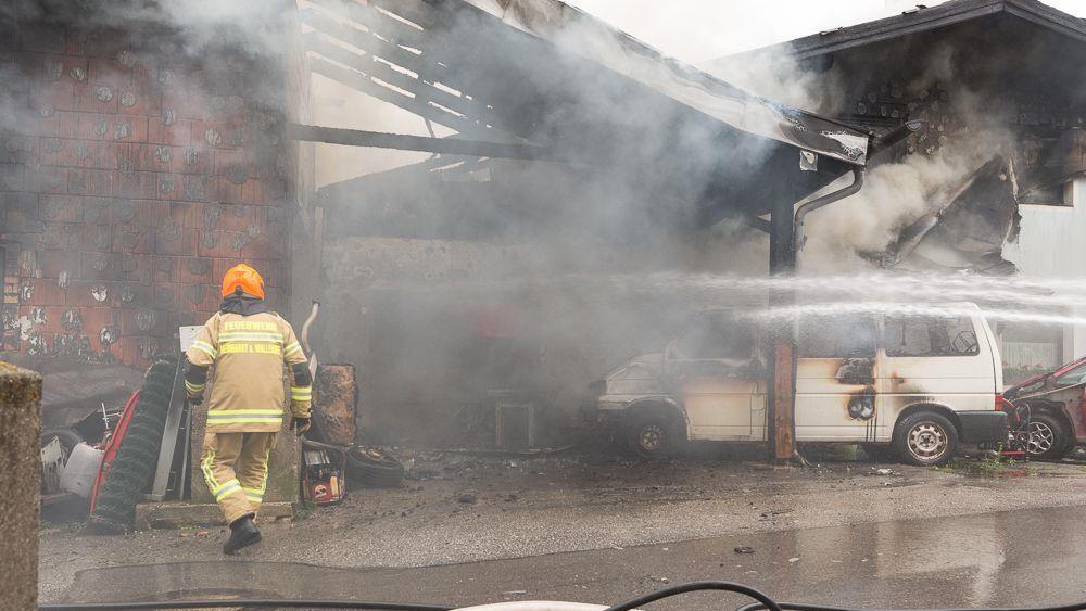 Haus in Neumarkt in Flammen I