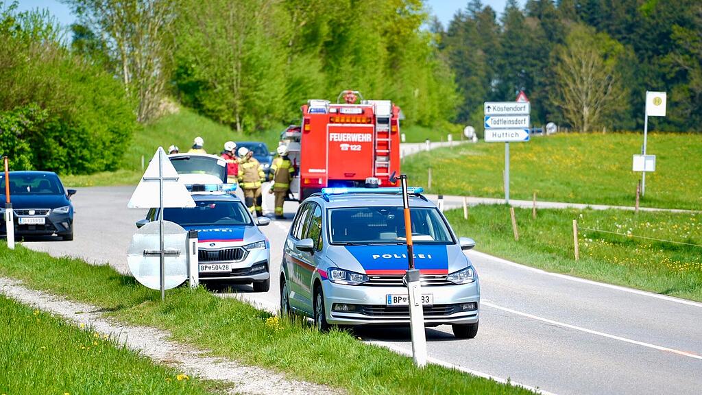 Drei Verletzte bei Pkw-Crash in Seekirchen