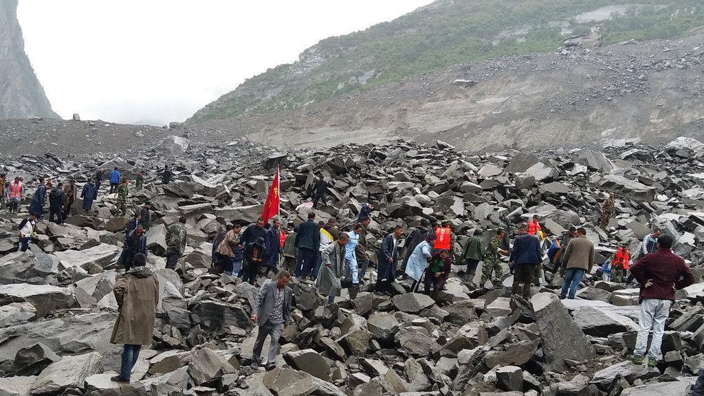 Erdrutsch in China I