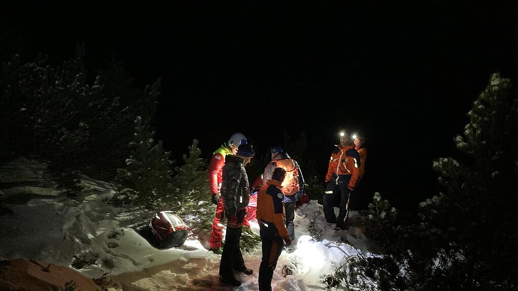 Rettungseinsatz in Leogang