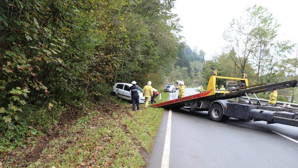 Unfall auf der Wiestalbundsstraße
