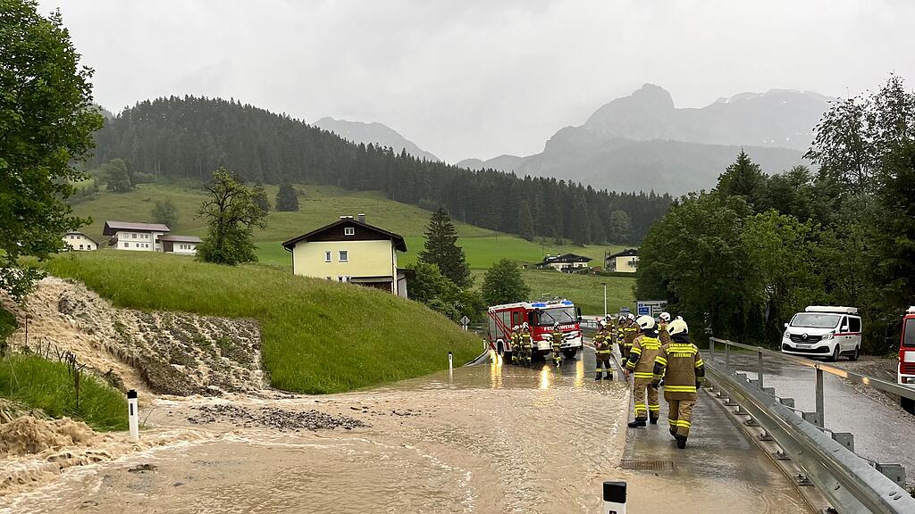 Unwetter Abtenau