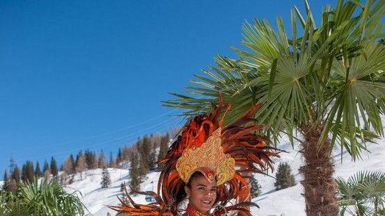 "Palmen auf den Almen" in Sportgastein