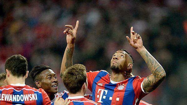 Jerome Boateng traf zum 2:0 für Bayern