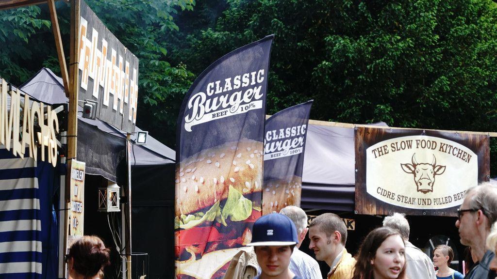 Street Food Festival im Volksgarten