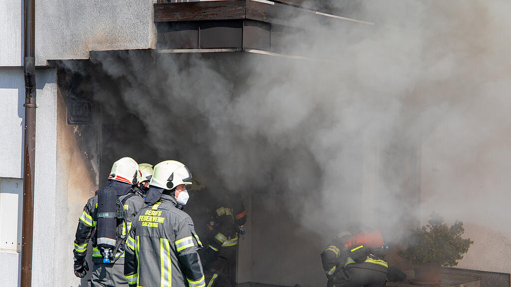 Brand Münchner Bundesstraße