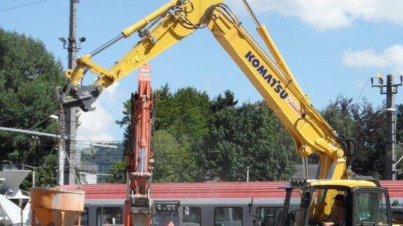 Bilder der Baustelle