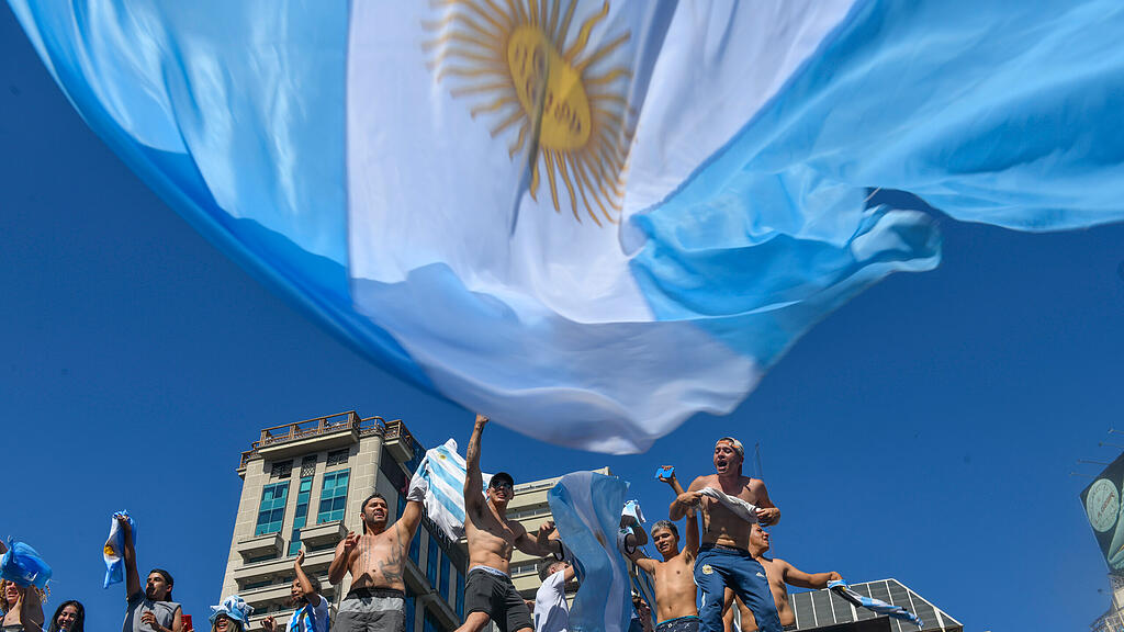 Argentinien ist Fu\u00dfball-Weltmeister: Party in Buenos Aires