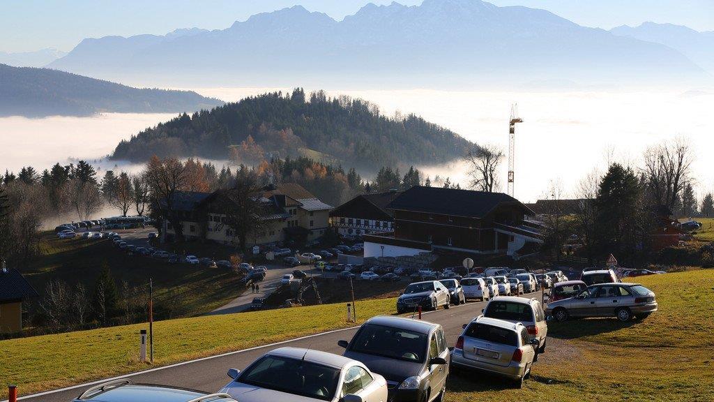 Sonne tanken am Gaisberg