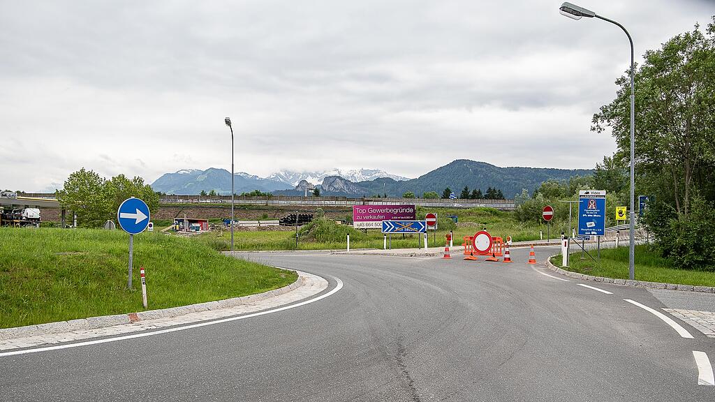 A10, Puch-Urstein, Baustelle