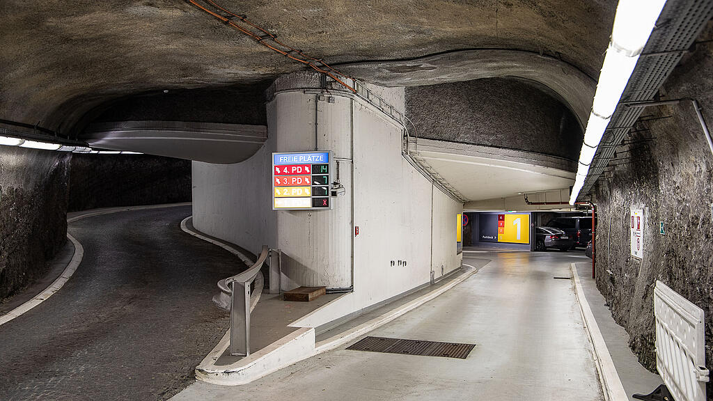 Mönchsberggarage, Altstadtgarage