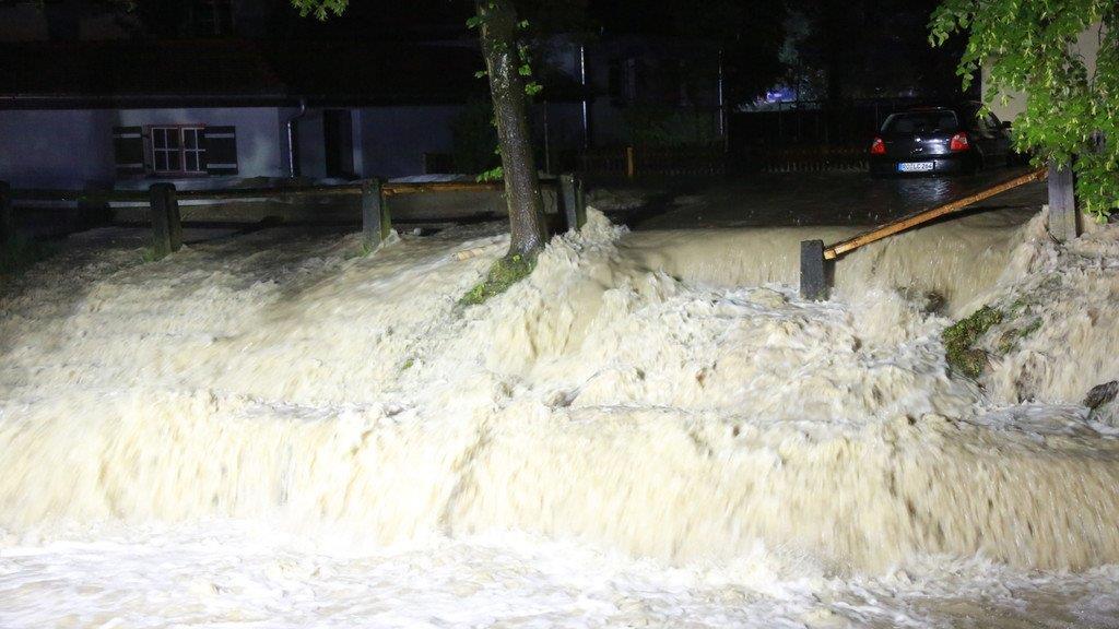 Hochwasser Lkr. Rosenheim