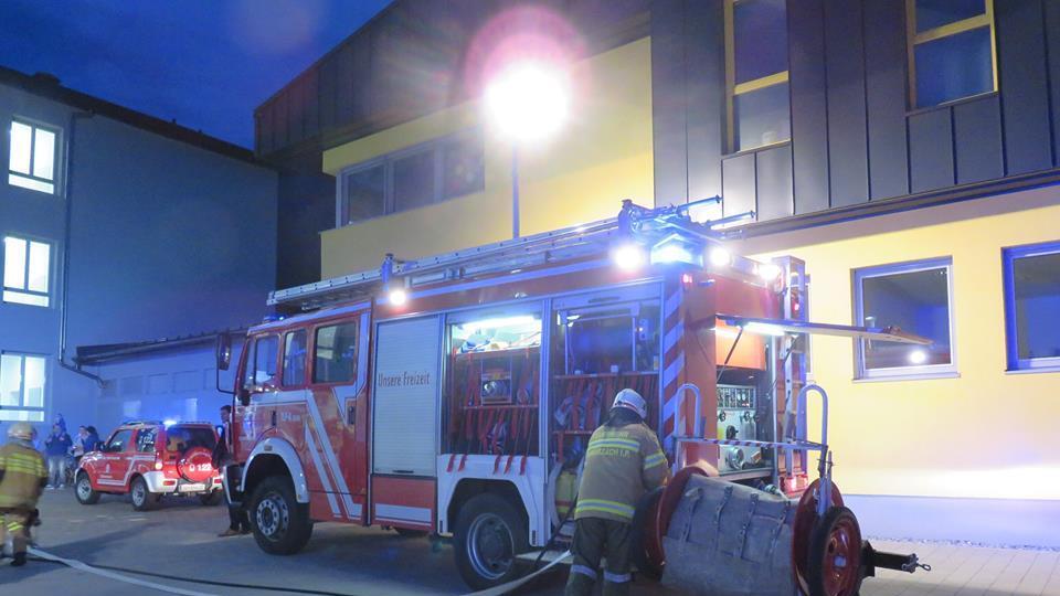 Herbstübung der Feuerwehr Schwarzach