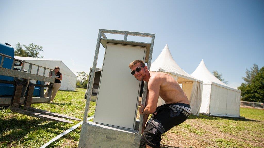 23. Szene Openair: Der Aufbau