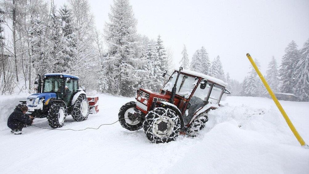 Extreme Schneemassen in Osttirol