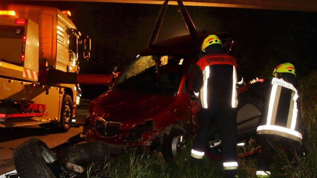 Horrorcrash auf A8 bei Grabenstätt