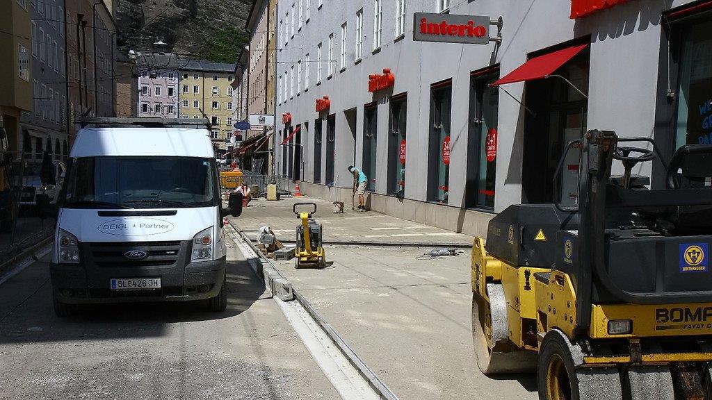 Baustelle in der Griesgasse