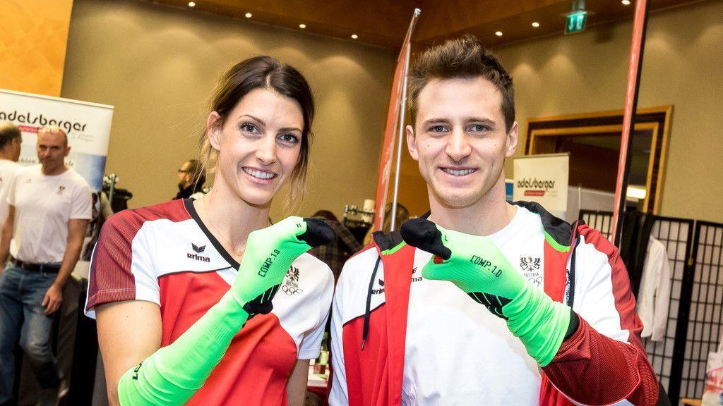 Olympia: ÖSV-Stars werden eingekleidet