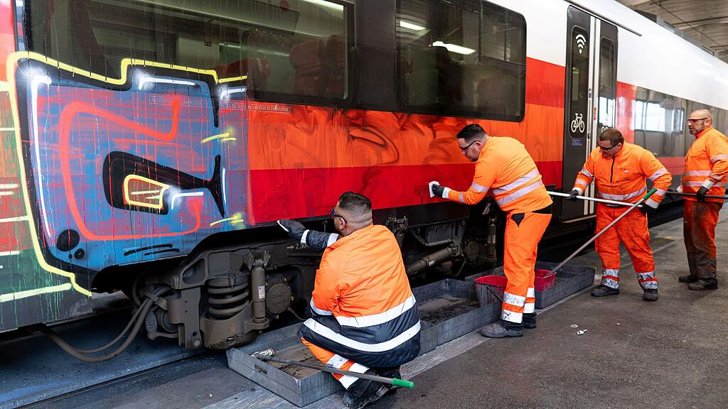 graffiti-schäden öbb