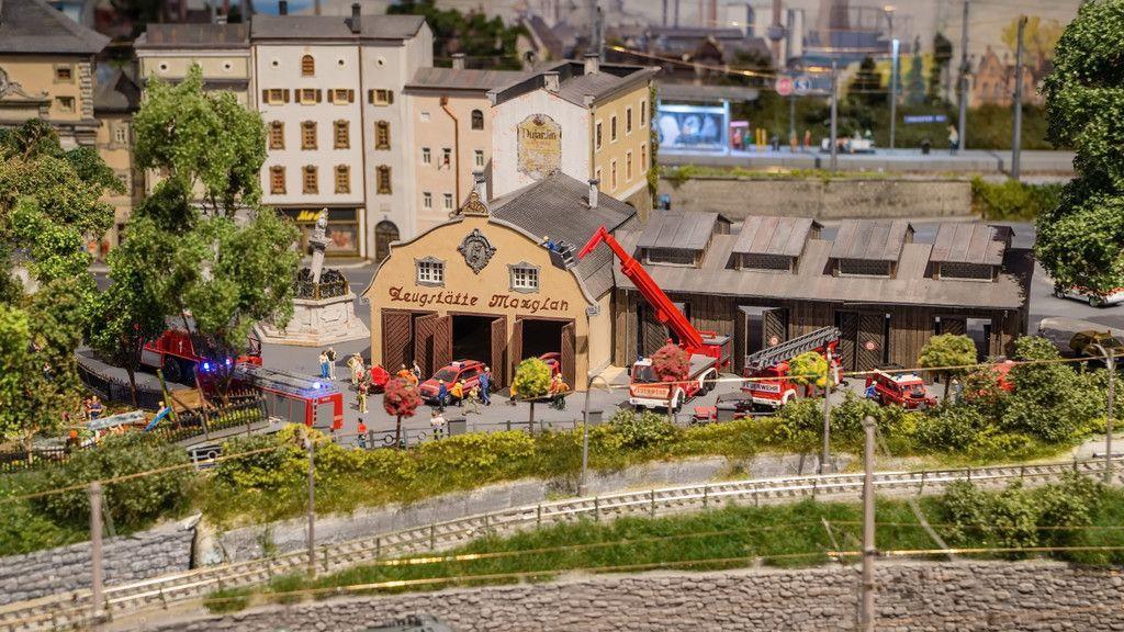 Traditionelle Modelleisenbahnausstellung in Salzburg-Parsch