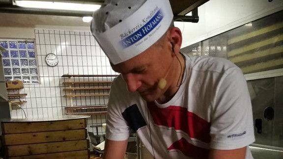 Andi Knoll in Salzburger Bäckerei