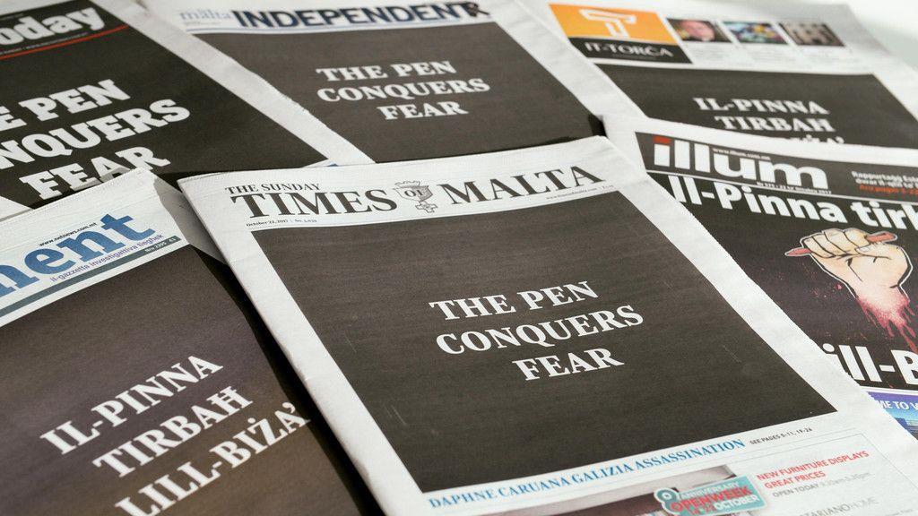 Mega-Demo nach Mord an Journalistin auf Malta