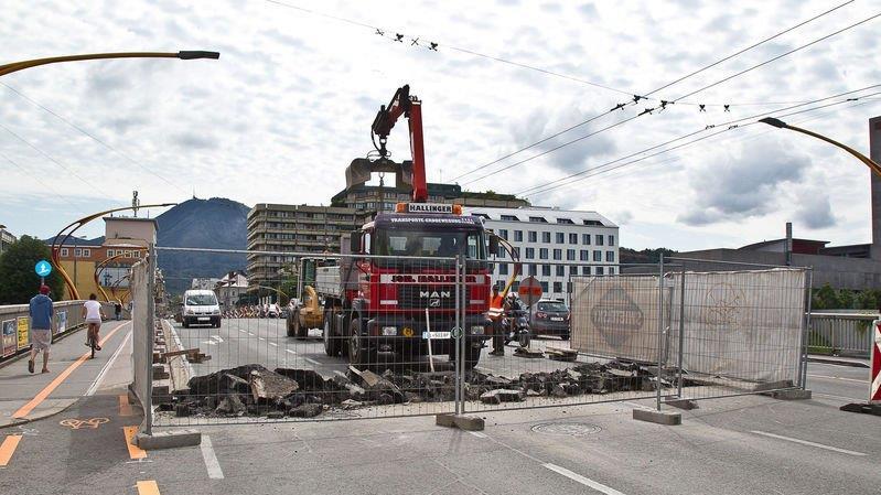 Sanierung der Lehener Brücke