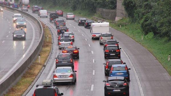 Staubilder auf der A10