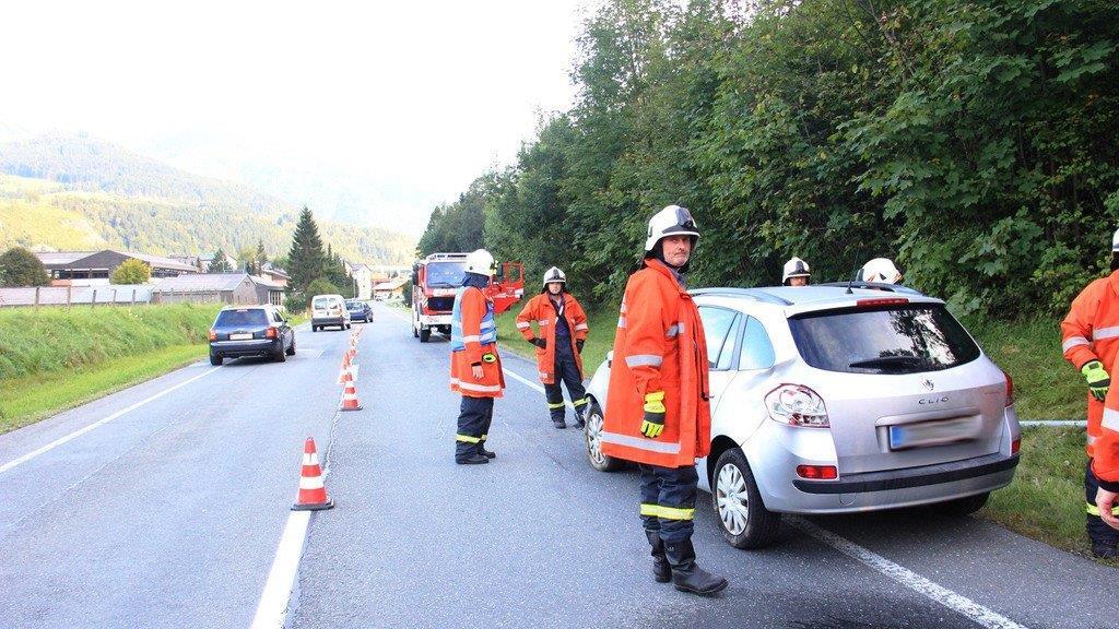 Bilder vom Pkw-Überschlag