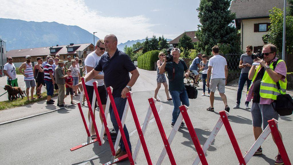 Demo gegen Stauflüchtlinge
