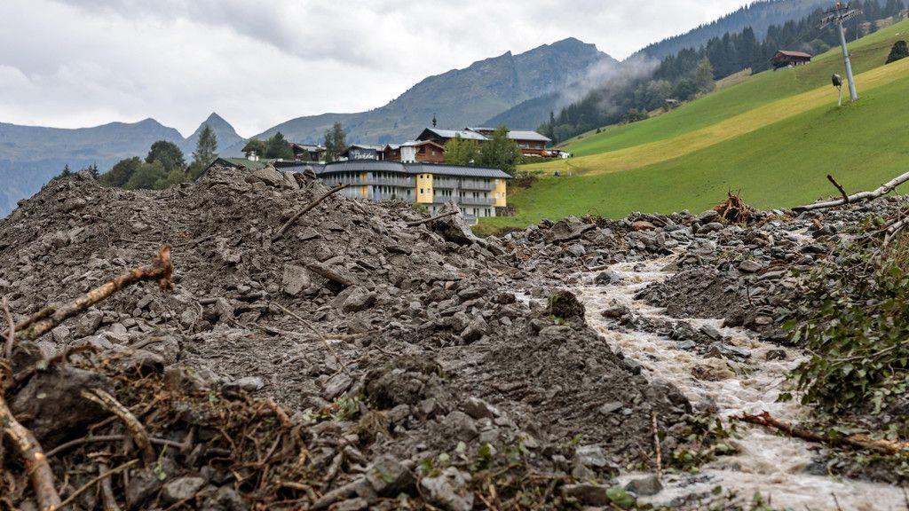 Schwere Unwetter: Aufräumarbeiten im Glemmtal I