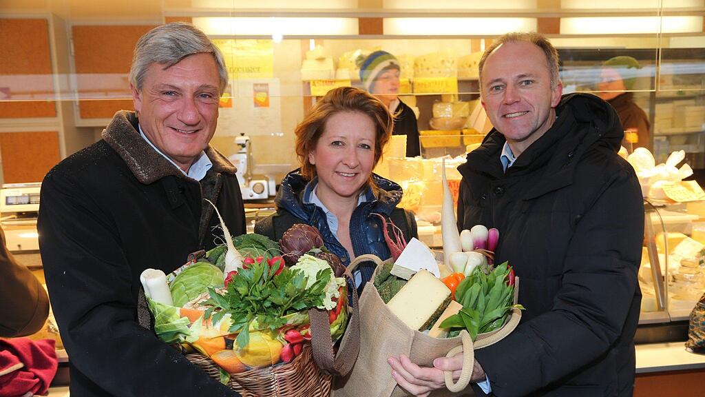 Vom Salzburger Wochenmarkt sollen Plastiksackerl verbannt werden.