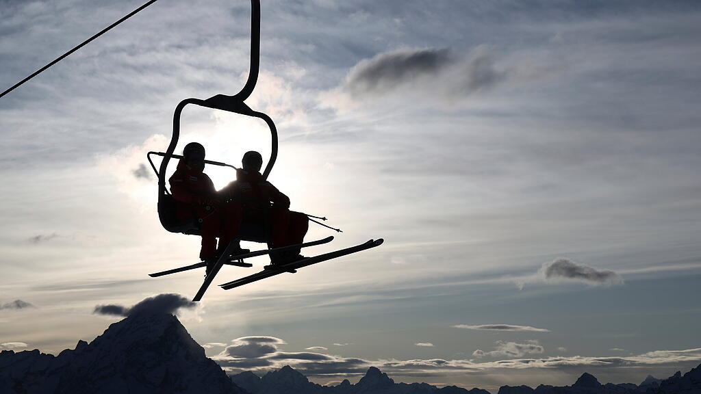 Super-G, Cortina, Ski, Lift