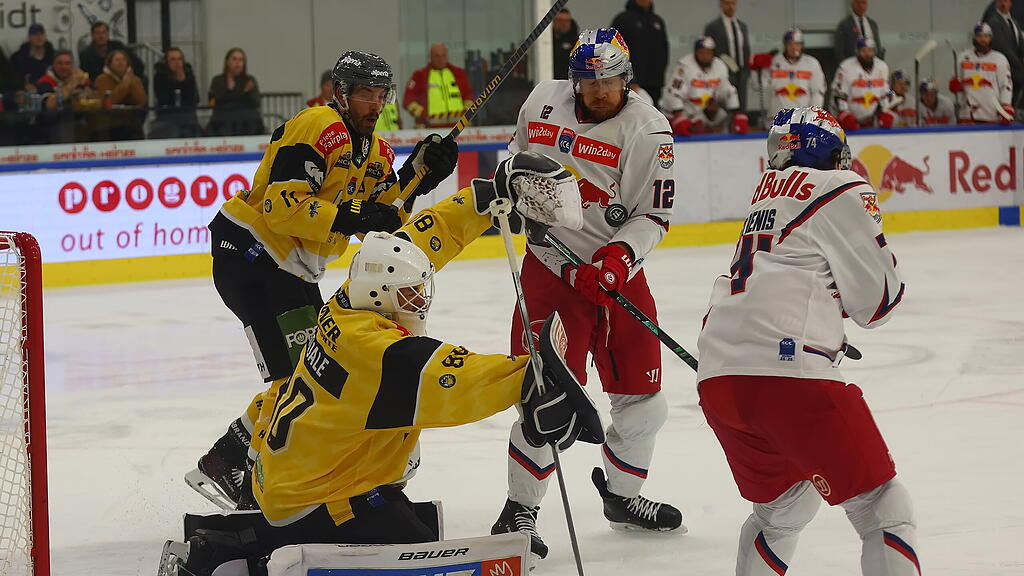 ICE Hockey League: Red Bull Salzburg gegen Pustertal