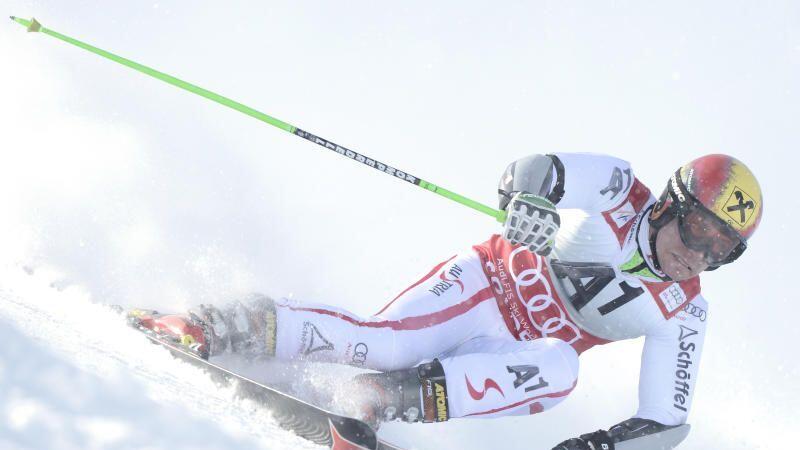 Hirscher in Aktion