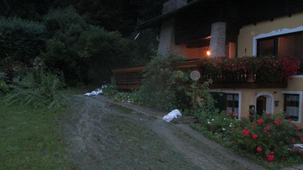 Überflutungen in Seeham