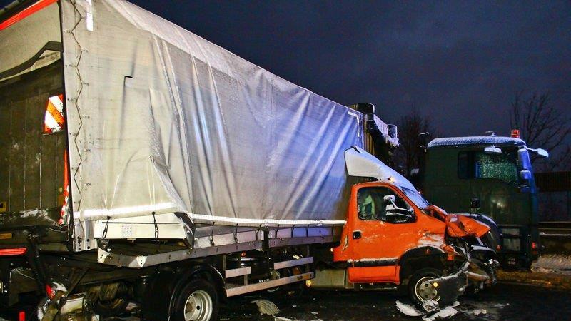 Massencrash auf A1
