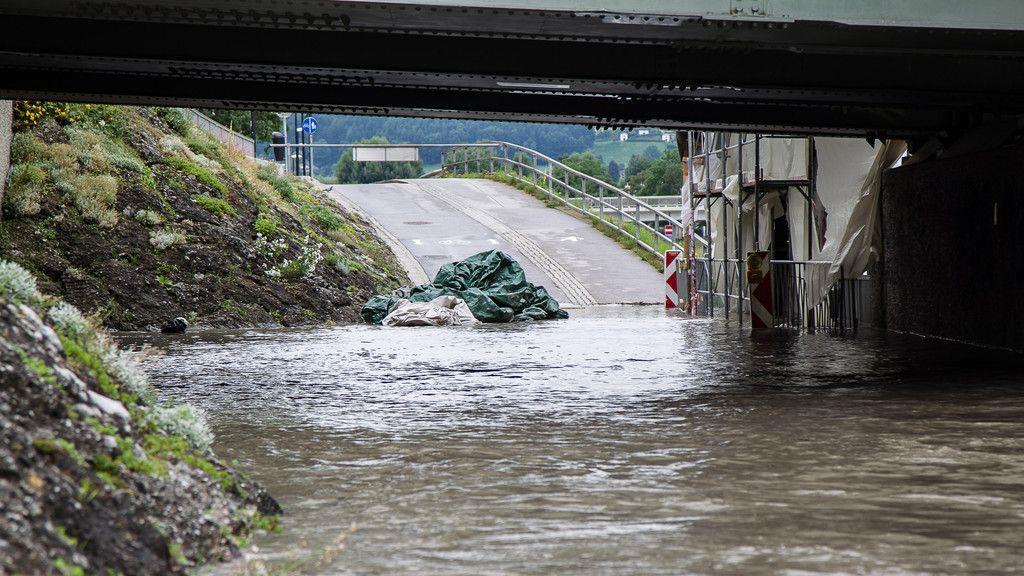 Radunterführungen in der Stadt Salzburg gesperrt