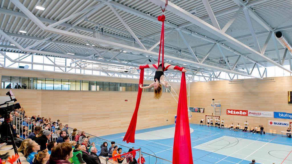 Spektakuläre Eröffnung im Sportzentrum Nord
