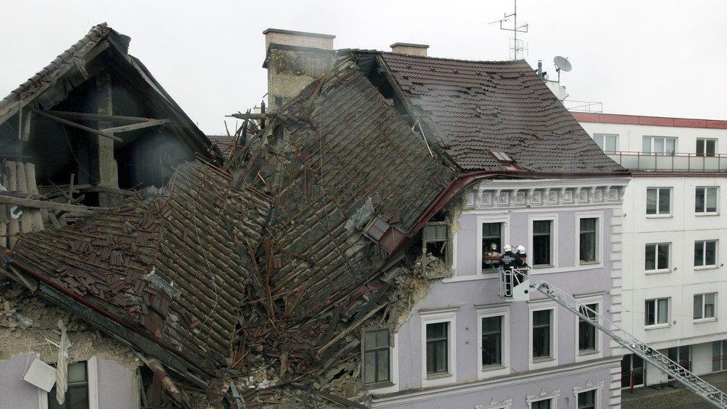 Heftige Explosion: Hauseinsturz in Wien-Fünfhaus