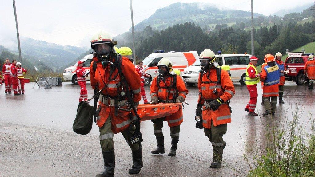 Katastrophen-Übung im Pongau