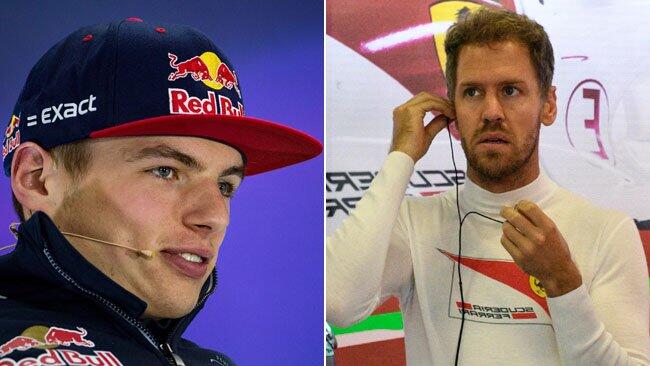 Die Luft zwischen Verstappen (links) und Vettel ist gerade dick.