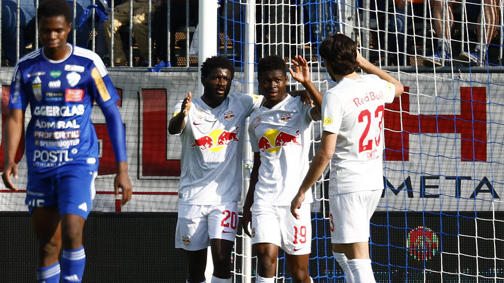 Hartberg, Red Bull Salzburg, Konate, Koita, Simic