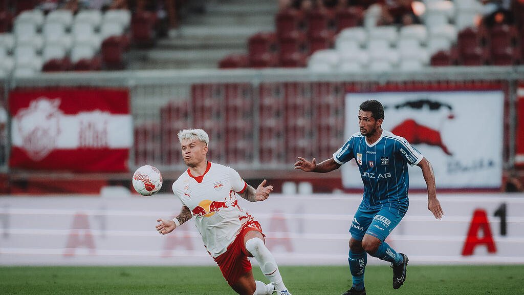 Red Bull Salzburg gegen BW Linz