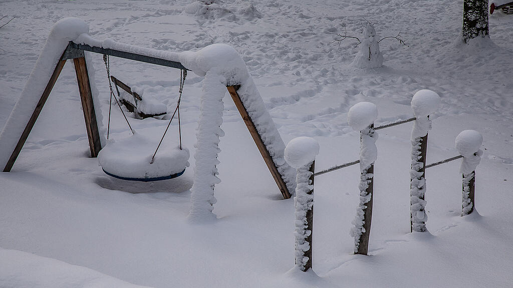 Schnee in Salzburg