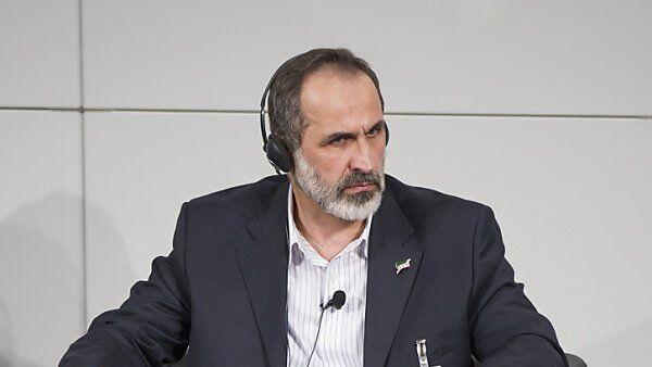 Moaz al-Khatib ist der Vorsitzende der Koalition
