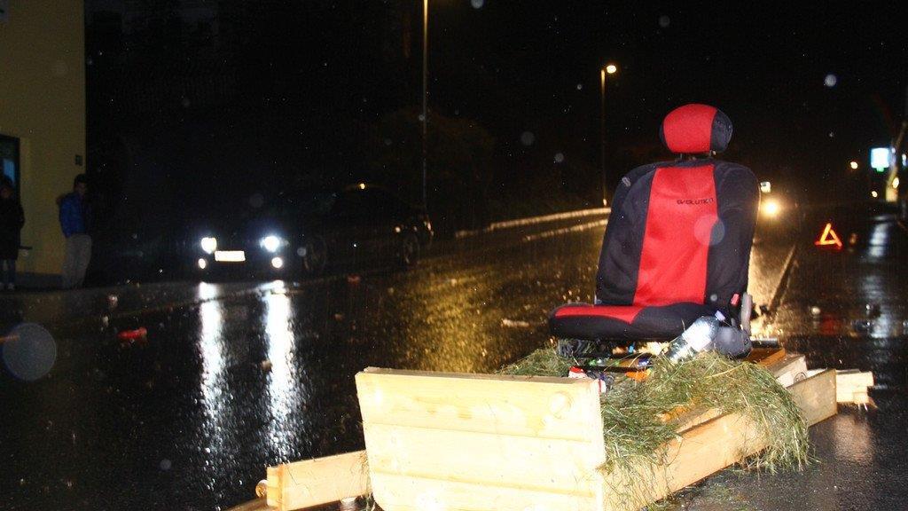 Polter-Unfall in St. Johann